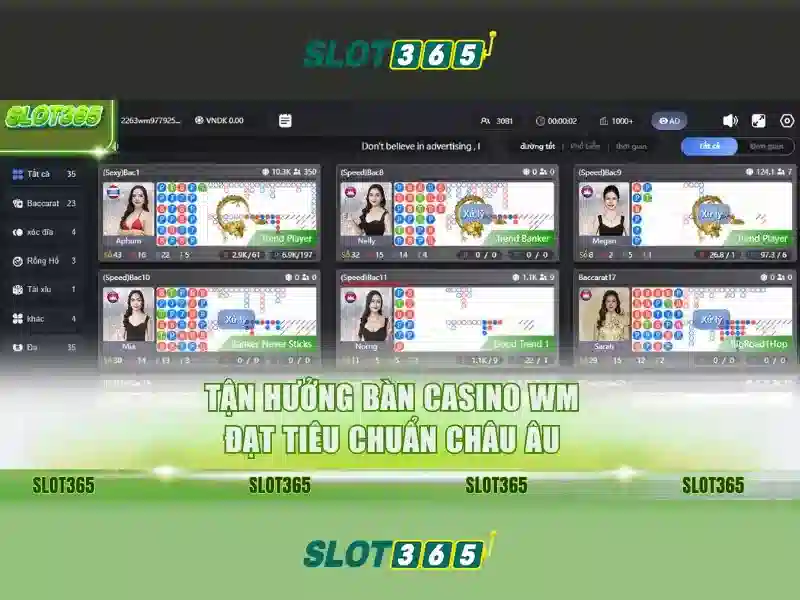 Slot365: Nền tảng chơi slot trực tuyến hiện đại và an toàn