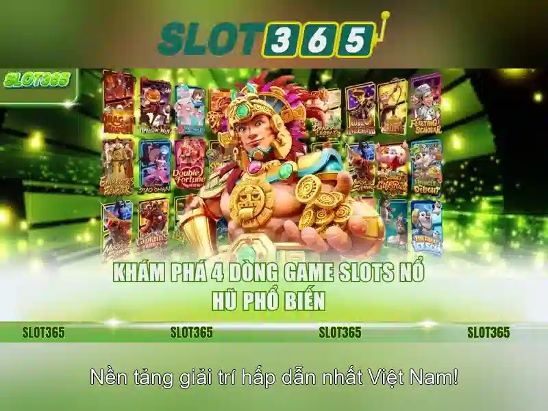 Slot365: Nền tảng chơi slot trực tuyến uy tín